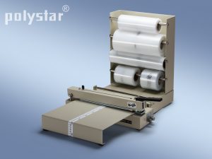 Polystar® 243 M munkaasztallal és fóliatekercstartókkal